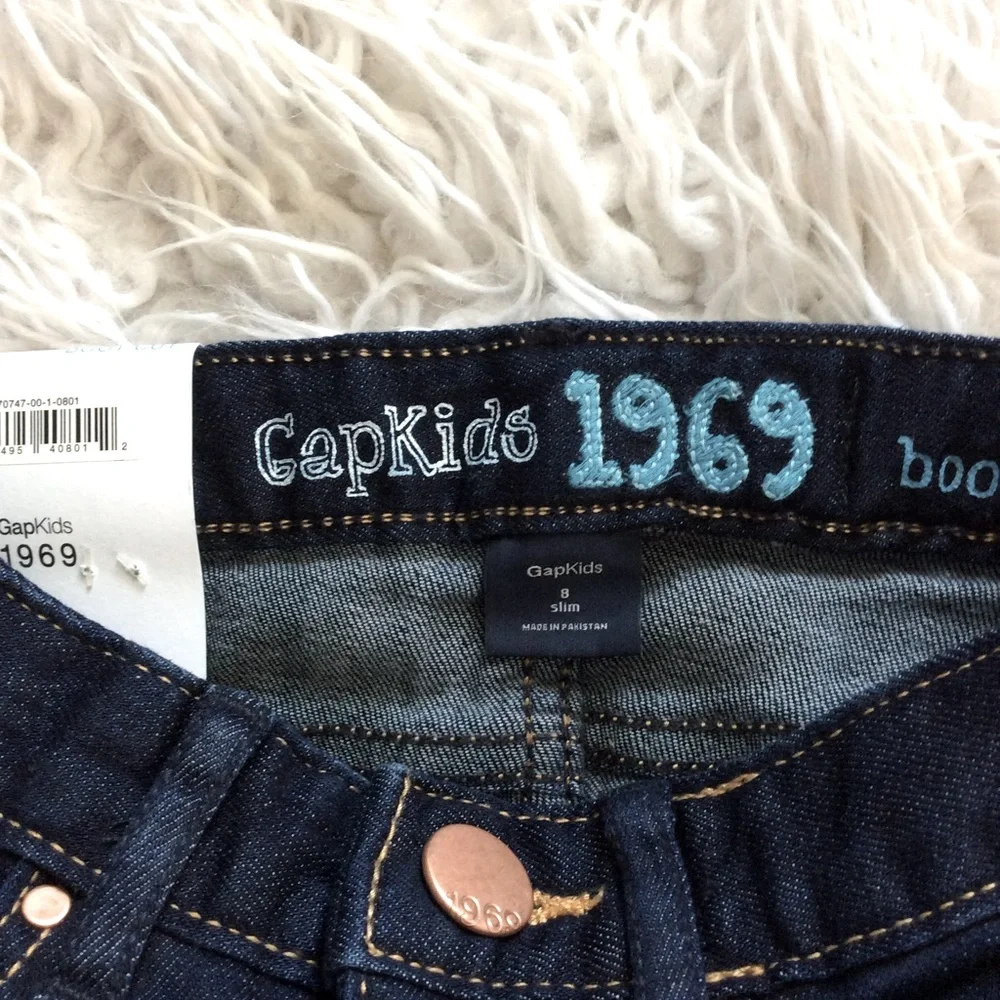 NWT Gap Kids 1969 Boot Cut Jeans